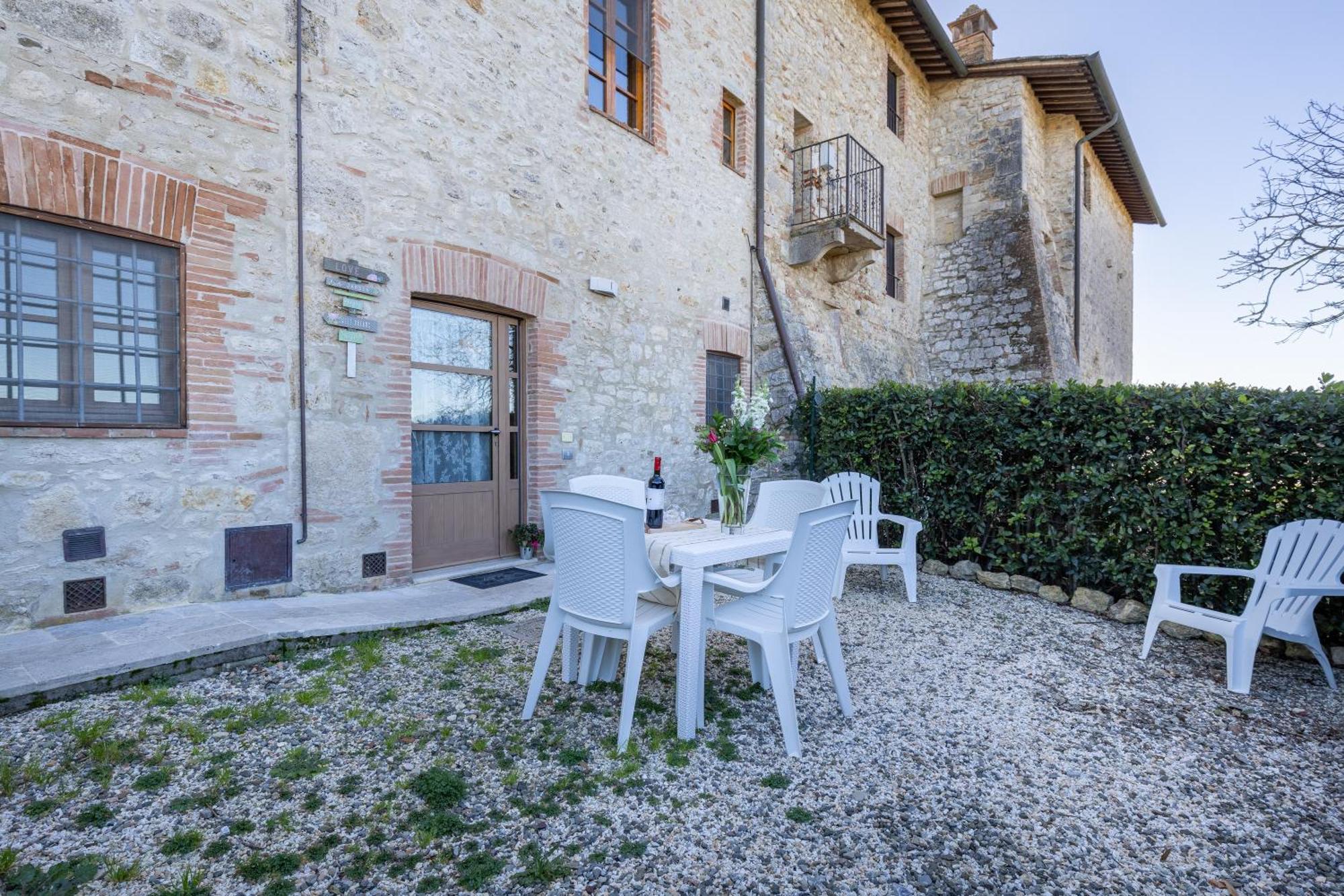 Вілла Casa Ernesto - Porzione Di Colonica Монтериджоні Екстер'єр фото